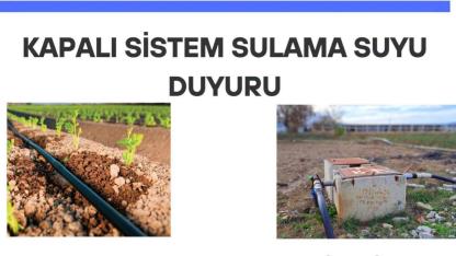 Kalkım’da sulama sistemi için bayram düzenlemesi
