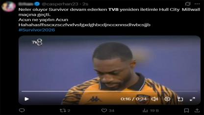 Survivor İzleyicisi TV8’e Tepkili! Yayın Bir Anda Kesildi, Sosyal Medya Karıştı