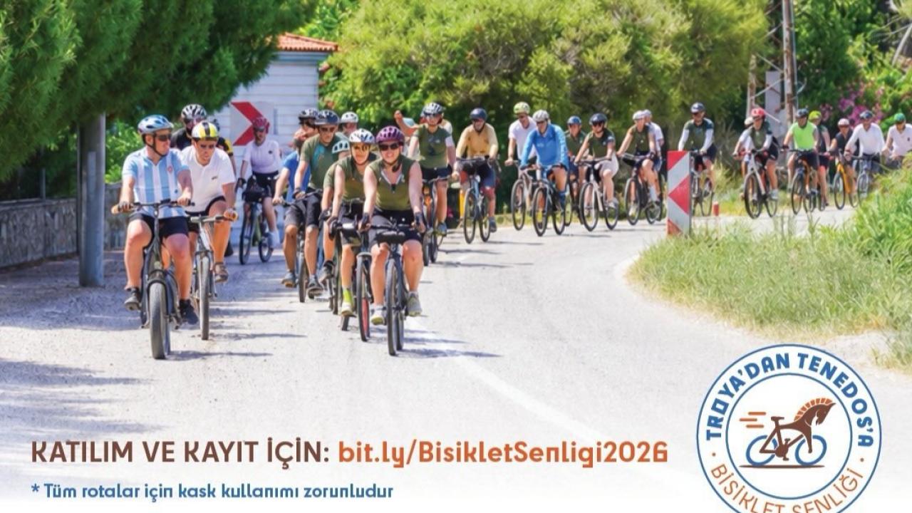 Troya’dan Bozcaada’ya Pedal Heyecanı! Binlerce Bisikletli Aynı Rotalarda Buluşacak