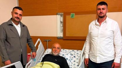 Çanakkale’de Duygulandıran Ziyaret! MHP Heyeti Hastanede…