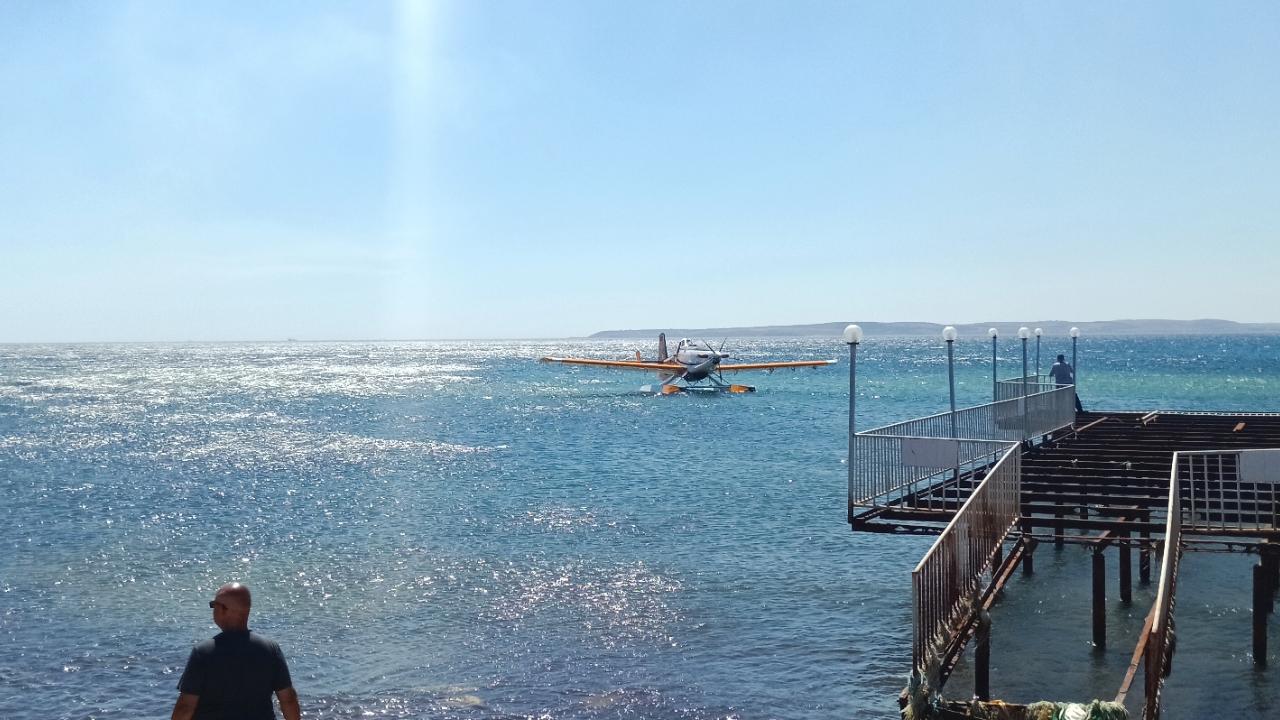 Çanakkale’de Orman Yangını Sırasında Kritik Anlar: Söndürme Uçağı Denizden Kalkamadı