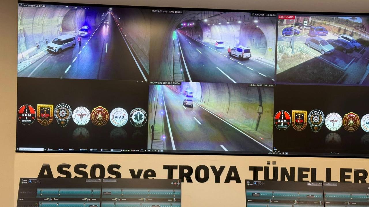 Çanakkale’de Tünelde Korkutan Senaryo! Gerçek Gibi Tatbikatta Herkes Nefesini Tuttu