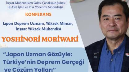 Dünyaca Ünlü Japon Deprem Uzmanı Çanakkale’ye Geliyor: Yoshinori Moriwaki Kritik Konferansta Konuşacak!