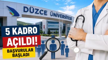 Düzce’de Kritik İlan: 5 Kadro Açıldı! Adaylar Detayı Görünce Şaşıracak