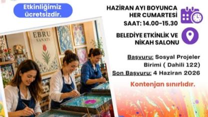 Lapseki’de Ebru Sanatı Kursu Başlıyor