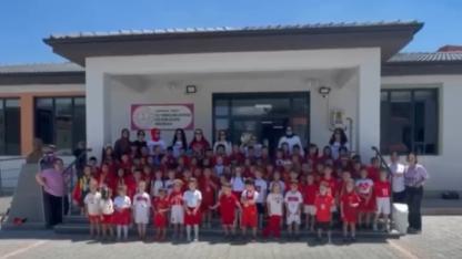 Yenice Gülsüm Güven Anaokulu'ndan milli takıma destek videosu