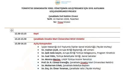 Troya Müzesi, Çanakkale Sivil Katılım Zirvesi’ne Ev Sahipliği Yapacak