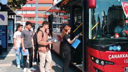 Çanakkale Belediyesi’nden YKS Adaylarına Büyük Kolaylık: Toplu Taşıma Ücretsiz Olacak!