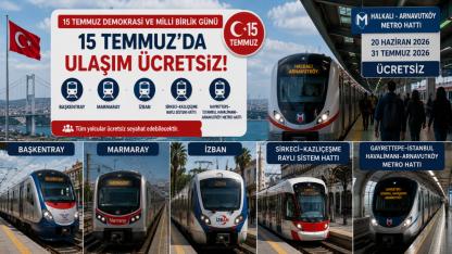 15 Temmuz’da Ulaşım Ücretsiz! Ama Sadece Bu Hatlarda Geçerli