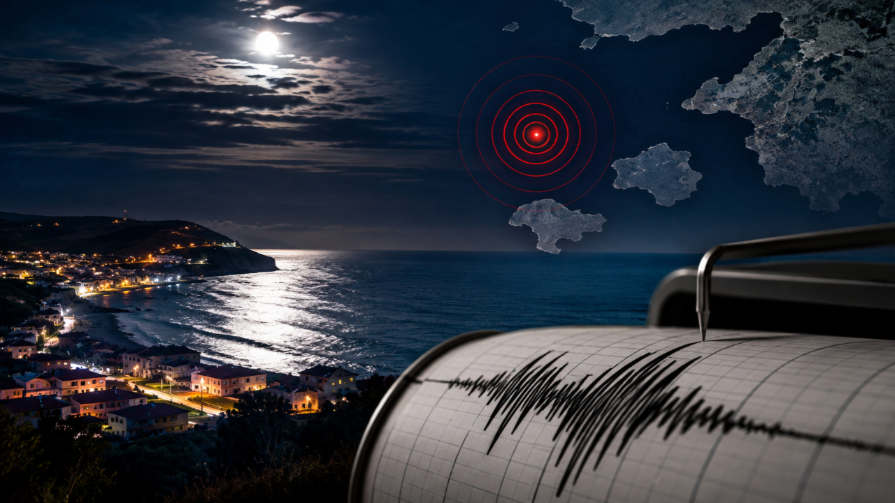 Çanakkale açıklarında gece yarısı deprem! Gökçeada sallandı…