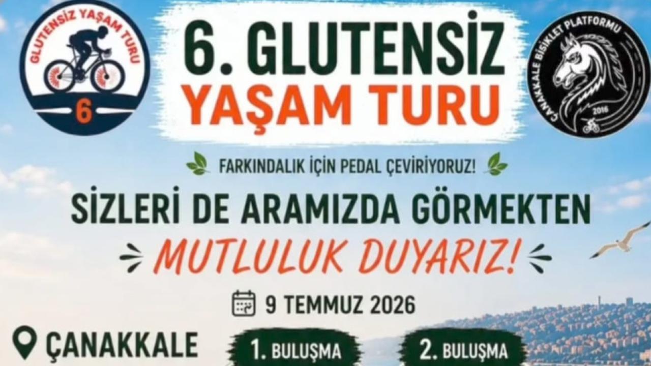 Çanakkale’de Farkındalık İçin Pedal Çevrilecek: 6. Glutensiz Yaşam Turu Başlıyor!