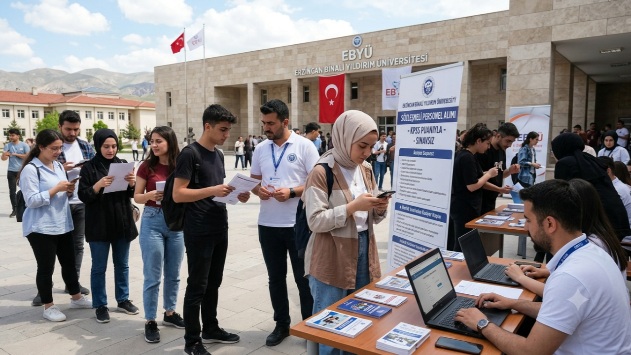 Erzincan Binali Yıldırım Üniversitesi 6 Personel Alacak! KPSS Şartı Var, Sınav Yok