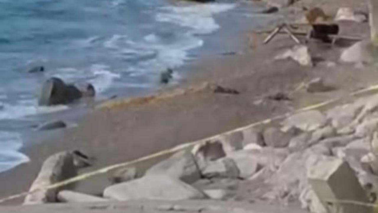 Karadeniz Sahiline İHA Vurdu! Bölgede Alarm Verildi