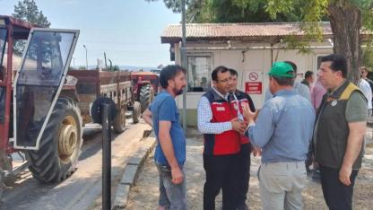 TMO'nun Gelibolu alım merkezlerinde inceleme