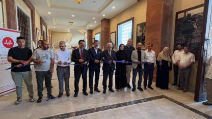 Tezhip Sanatı Kursu Sergisi kapılarını açtı