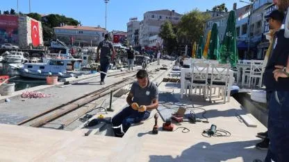 Gelibolu'da altyapıdan çevre düzenlemesine yoğun mesai