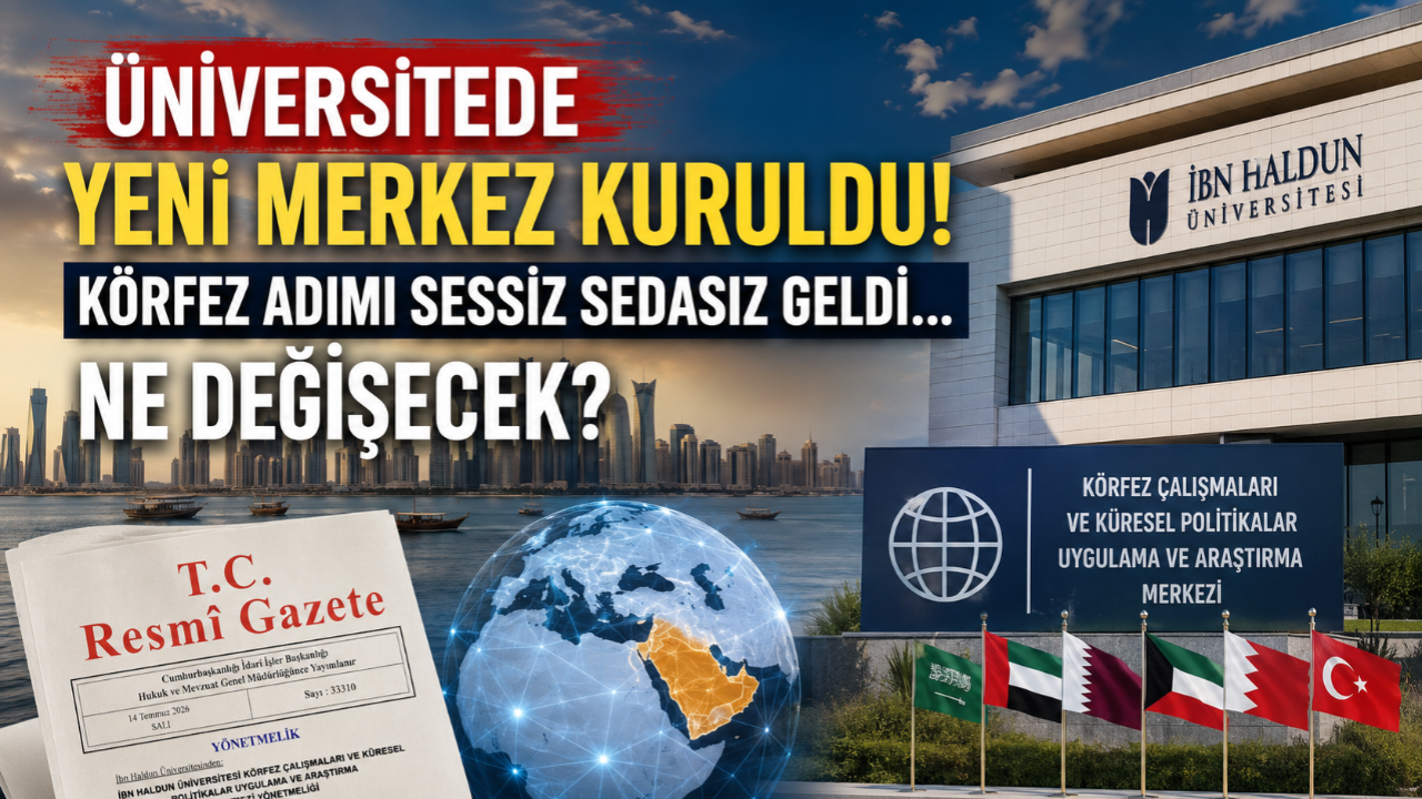 Üniversitede Yeni Merkez Kuruldu! Körfez Adımı Sessiz Sedasız Geldi… Ne Değişecek?