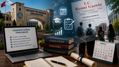 Yüksek Lisans ve Doktora Yapanlar Dikkat! Yeni Sistem Resmen Başladı